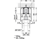 Slido D-Li11 50P FitSet 1Dr wo SC