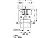 Slido D-Li11 50P FitSet 1Dr wo SC
