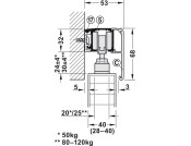 Slido D-Li11 50P FitSet 1Dr w SC