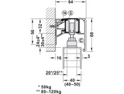 Slido D-Li11 50P FitSet 1Dr w SC