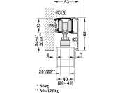 Slido D-Li11 50P FitSet 1Dr w SC