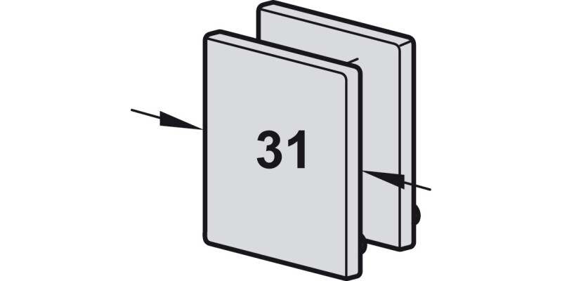 Slido D-Li11 50/80/120P End Cap Set