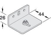 Slido D-Li11 160C+O+P Mnt Brkt L36mm St