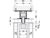 Hawa Junior 80B Pocket Dr FitSet 1D Std