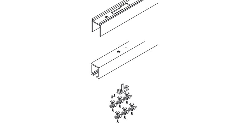 Hawa Pocket 80 Mnt Profile 2500mm SAA