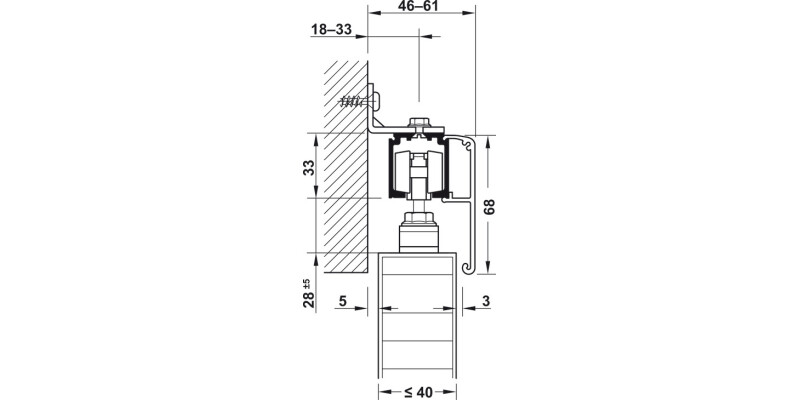 Slido D-Li11 80P Comp FitSet 1Dr wo SC