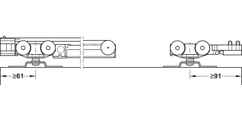 Slido D-Li11 80P Comp FitSet 1Dr wo SC