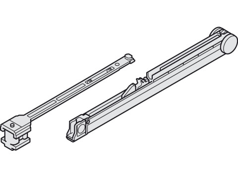 Soft and Self Closing Mechanism, for Sliding Interior Doors, Slido D-Line11