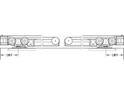 Slido D-Li11 120O FitSet 1Dr w 2xSC