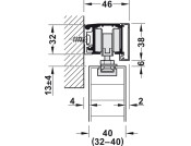 Slido D-Li11 120O FitSet 1Dr w 2xSC