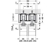Slido D-Li11 120O FitSet 1Dr w 2xSC