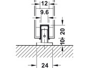 Slido D-Li11 120O FitSet 1Dr w 2xSC