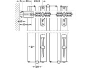 Slido W-Fo32 100T FitSet w Btm Trk Acc