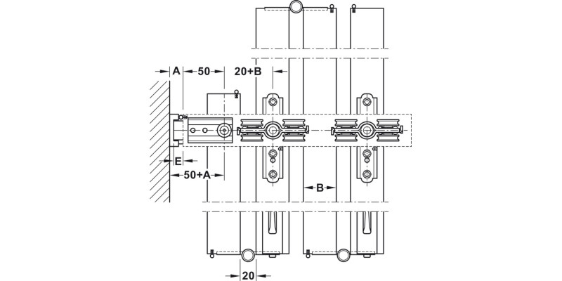 Slido W-Fo32 100T FitSet w Btm Trk Acc