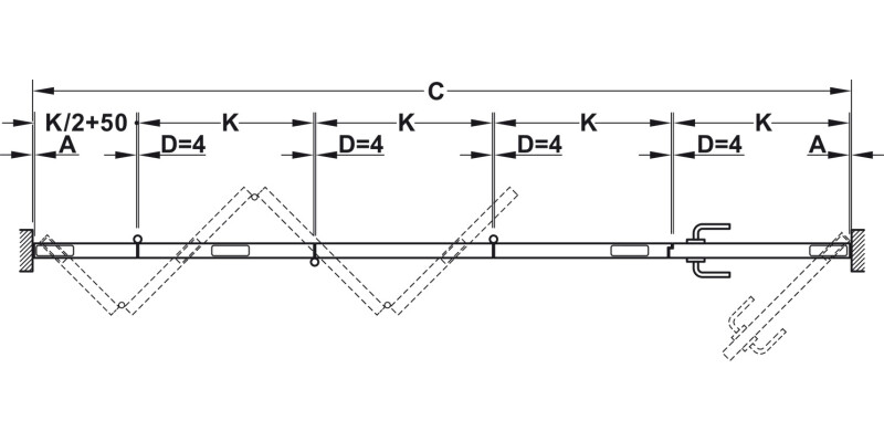 Slido W-Fo32 100T FitSet w Btm Trk Acc