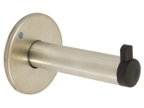 PBA Cub/Brd 316L Buffered Coat Hook SSS