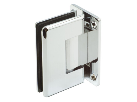 180D Shower Dr Hinge Wall-Gls Brs PCP