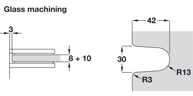 90D Gls Connector Wall-Gls Brass PCP