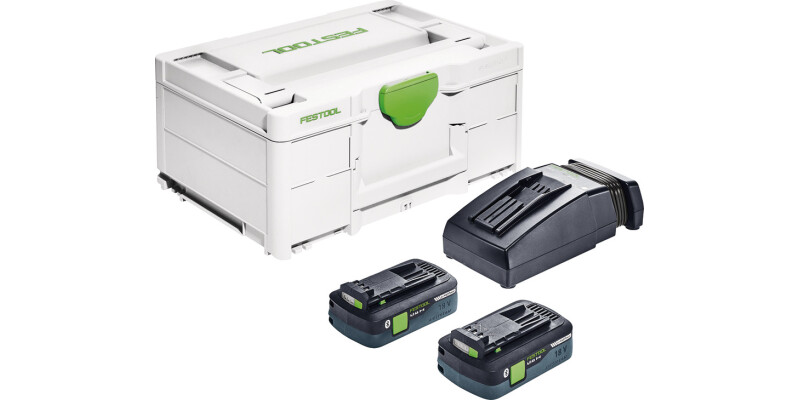 Energy Set, SYS3 18V 2x8.0/SCA16, Festool