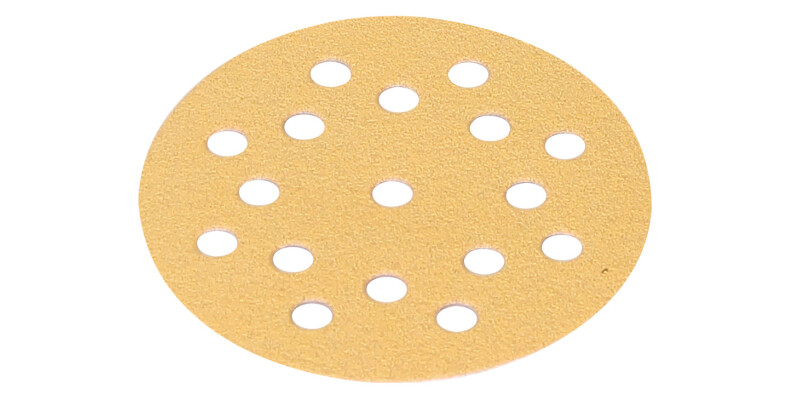 Mirka� Gold Abrasive Sanding Discs, &Oslash; 150 mm, 17 holes for Festool Multi-Jetstre