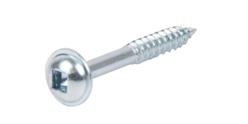 Pocket Hole Screw, Domed Head with Square Drive Bit, Trend