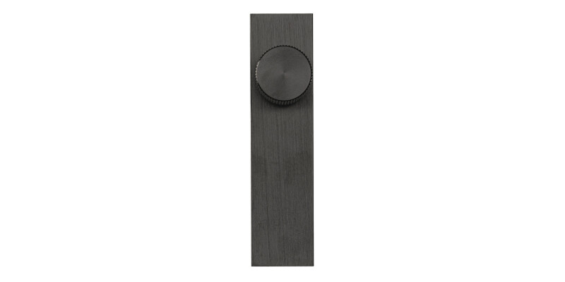 Arpa Knob+BP Alu Bru Blk D22x100mm