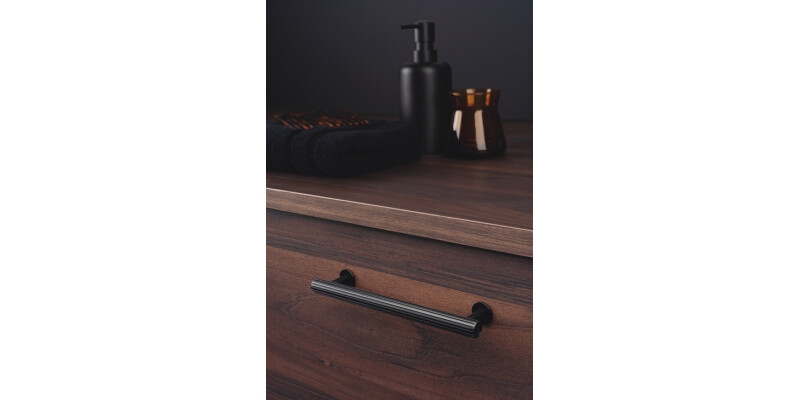 Rille Pull Hdl ZA Bru Blk 160mm cc