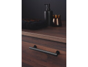 Rille Pull Hdl ZA Bru Blk 160mm cc