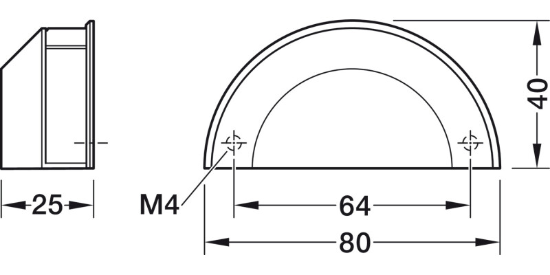 Tocco Cup Hdl ZA Bru Gold Col 64mm cc