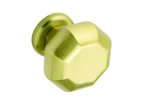 Allaro Knob ZA Brs Bru Plt D37x35mm