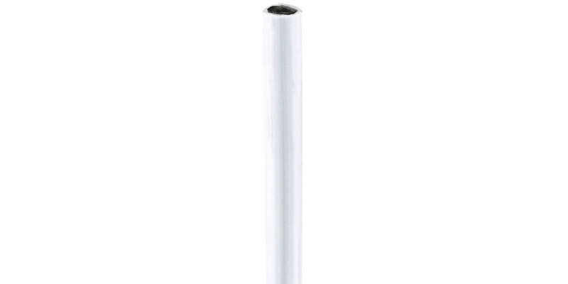 Profile Rod+Cvr D6x765mm Drw.St/Pl Wht
