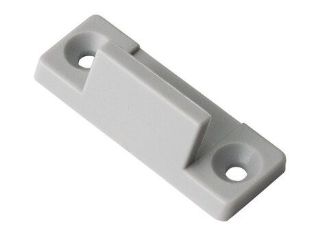 Catch Plate 42x15x3.2mm ZA Grey