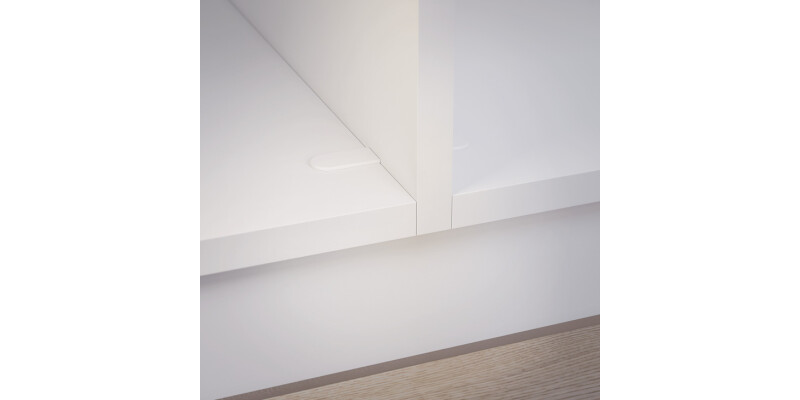 Lamello Cabineo Cover Cap 8/12 Wht 9018