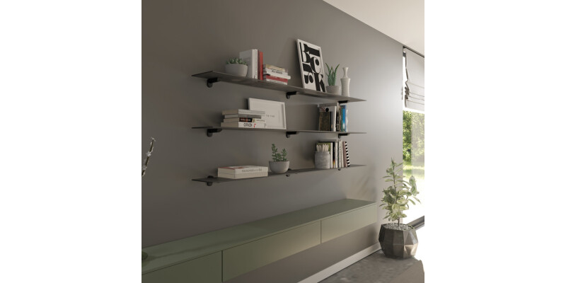 Kaiman Shelf Support 7-41mm ZA/Pl M. Blk