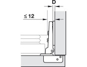 M310 94D Fridge Hinge Std FO Hos