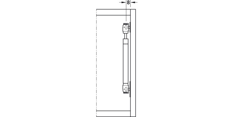 Gas Filled Piston Rods 90-110D SNP 150N
