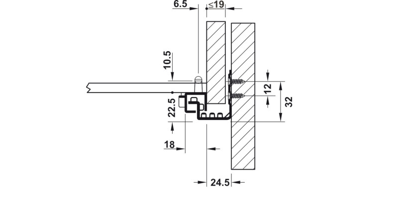 MX UM A25 DrwRun Sgl SC 19/270mm SZP