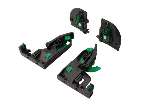 Dynapro 4D Clip+Adpt Set Pl Dk Gry