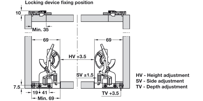 Dynapro 4D Clip+Adpt Set Pl Dk Gry