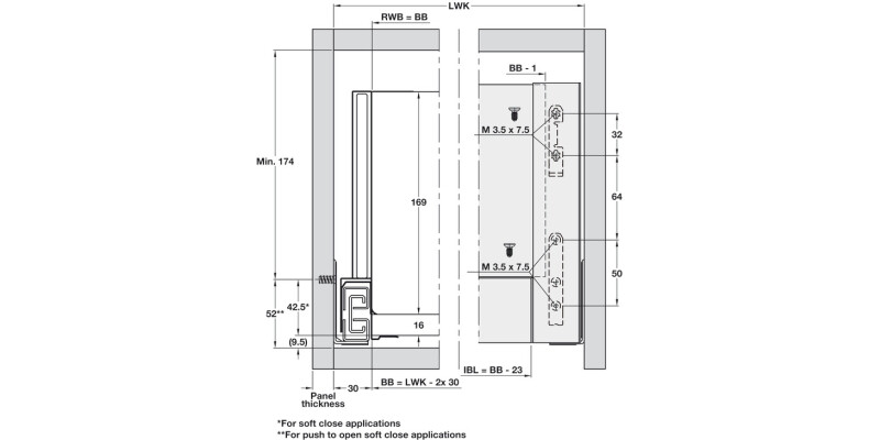 NPS Cry Cross Profile 48/1000mm Slv