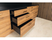 MXS Slim Std Drw Set 35kg 84/270mm Blk