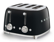 Smeg TSF03BLUK Toaster 4 Slc Blk
