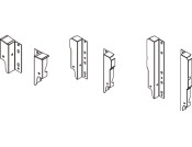 MXS Glass Back Bracket 84/199mm St Gry