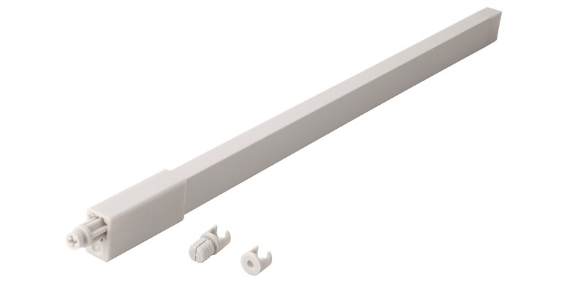 MXS Side Rect Rail 450mm Gry