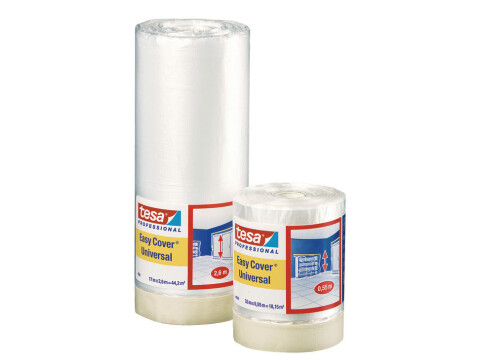 Masking Tape and Film, Universal Indoor, Roll 33 m, tesa� 4368 Easy Cover�
