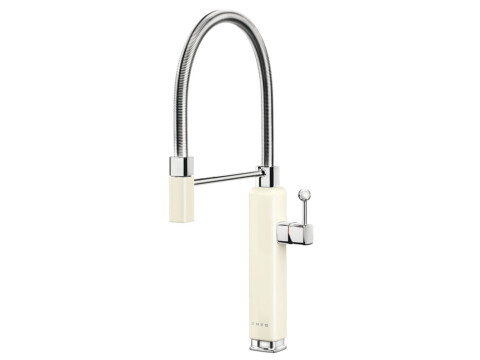 Smeg FAB MDF50CR Mix Sgl Lvr PO Tap Crm