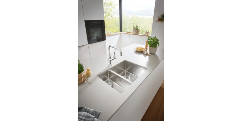 Grohe K700 UM 595mm 1.5B LH Sink SS
