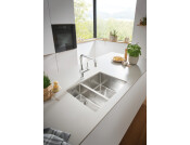 Grohe K700 UM 595mm 1.5B LH Sink SS