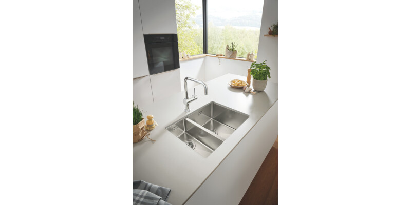 Grohe K700 UM 595mm 1.5B LH Sink SS