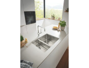 Grohe K700 UM 595mm 1.5B LH Sink SS